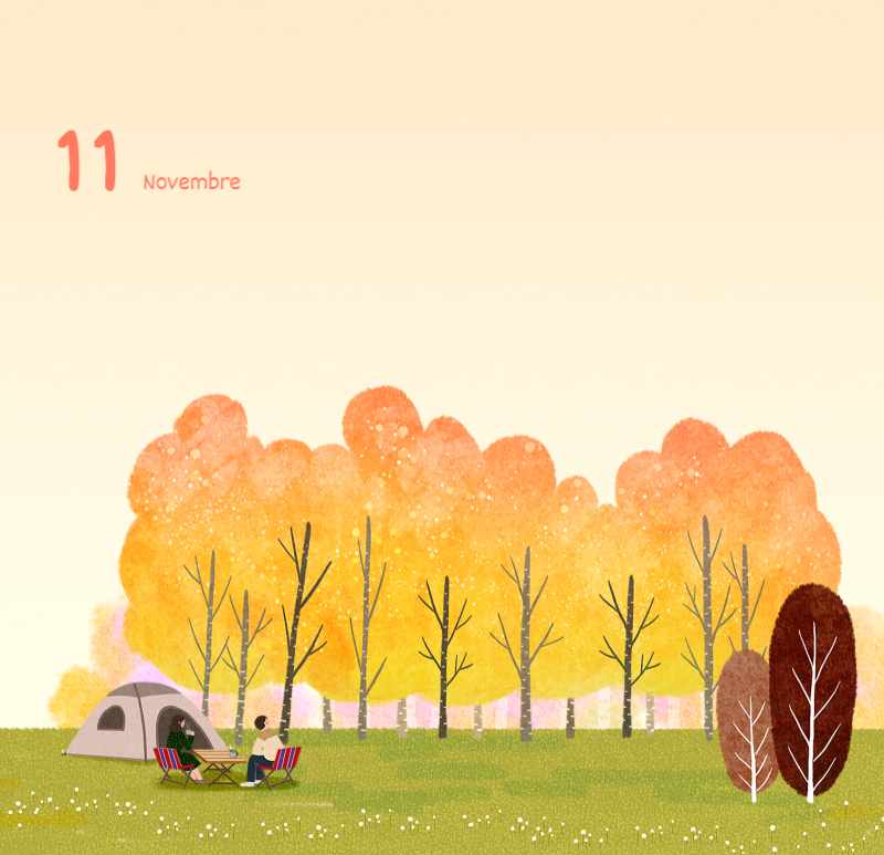 Simpatici calendari con illustrazioni di peluche