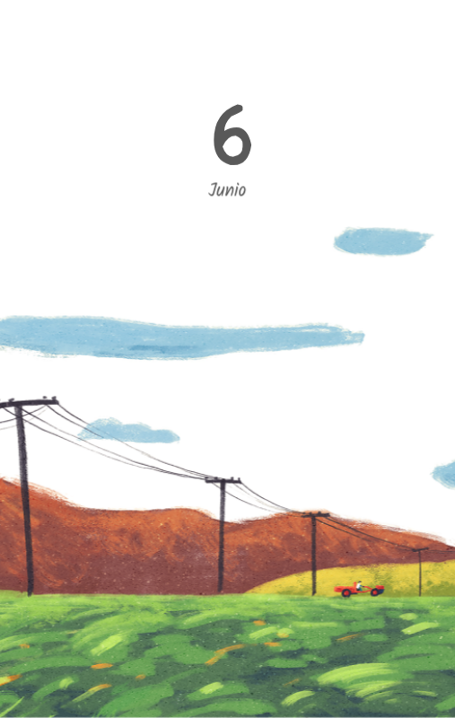 Simpáticos calendarios con adorables ilustraciones