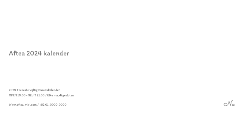 Schattige kalenders met schattige illustraties