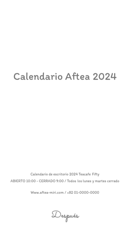 Simpáticos calendarios con adorables ilustraciones