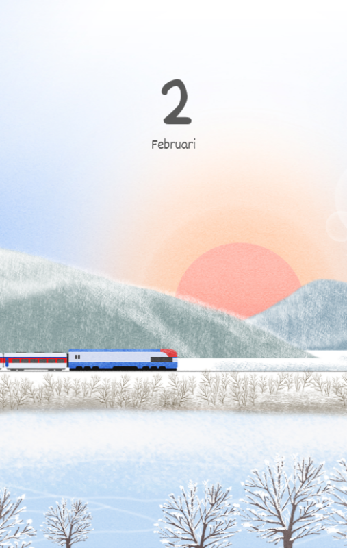 Schattige kalenders met schattige illustraties