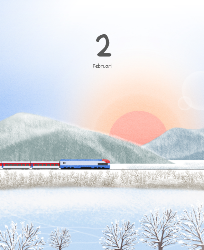 Schattige kalenders met schattige illustraties