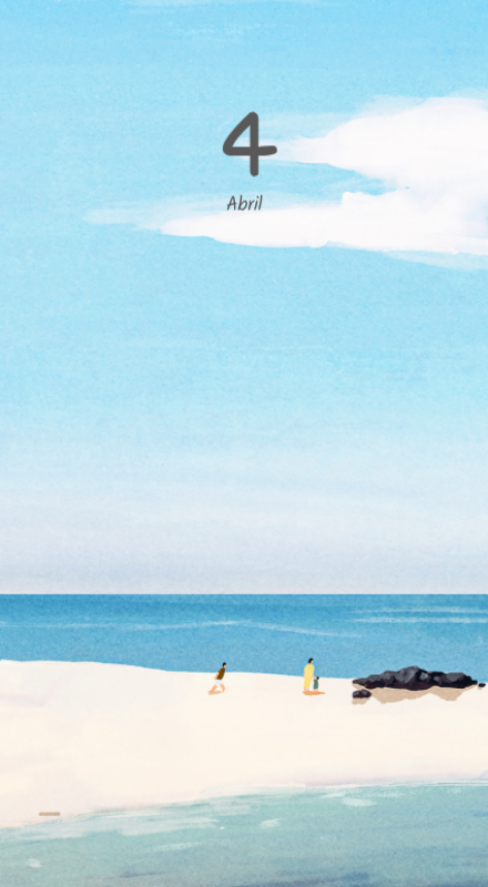 Simpáticos calendarios con adorables ilustraciones