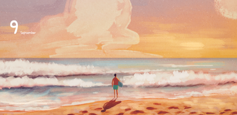 Schattige kalenders met schattige illustraties