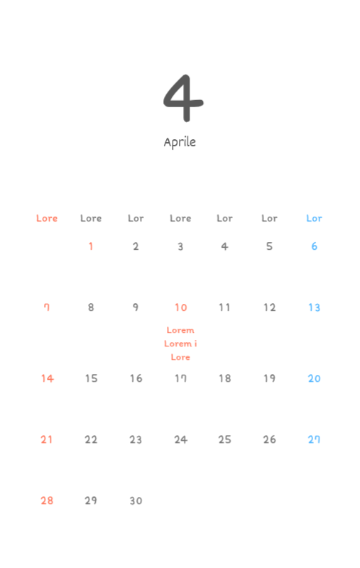 Simpatici calendari con illustrazioni di peluche