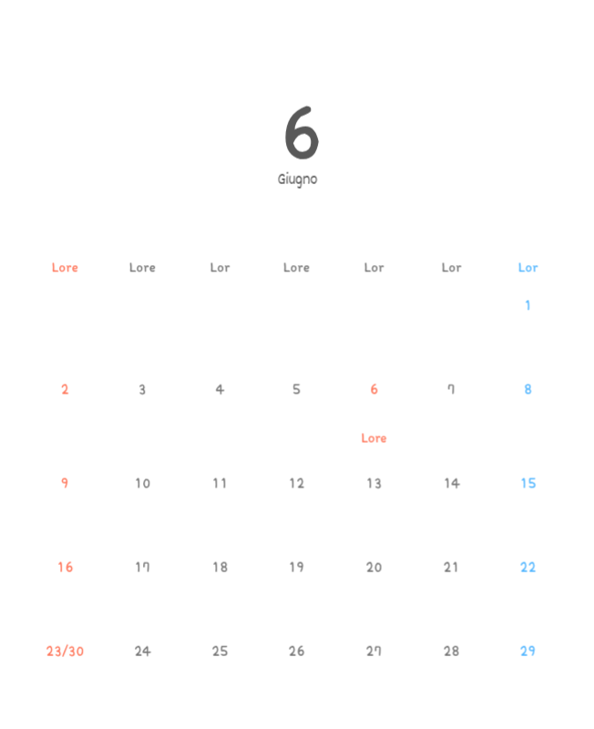 Simpatici calendari con illustrazioni di peluche