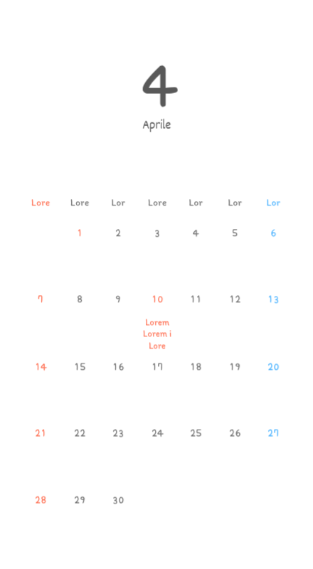 Simpatici calendari con illustrazioni di peluche