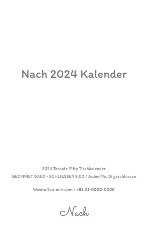 Niedliche Kalender mit knuffigen Illustrationen