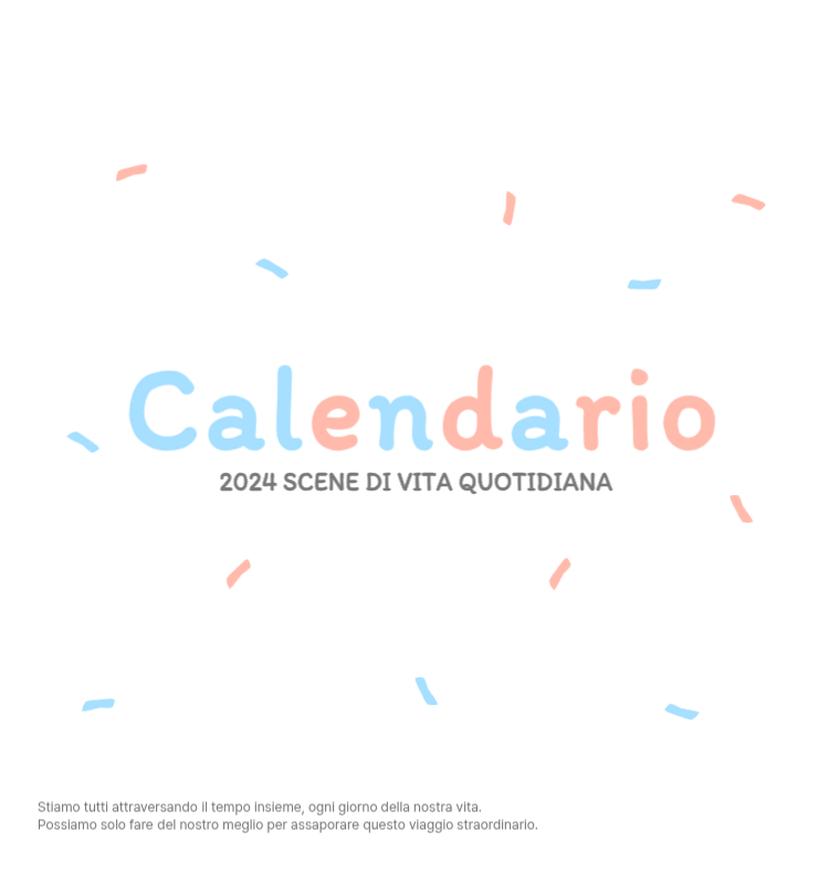 Simpatici calendari con illustrazioni di peluche