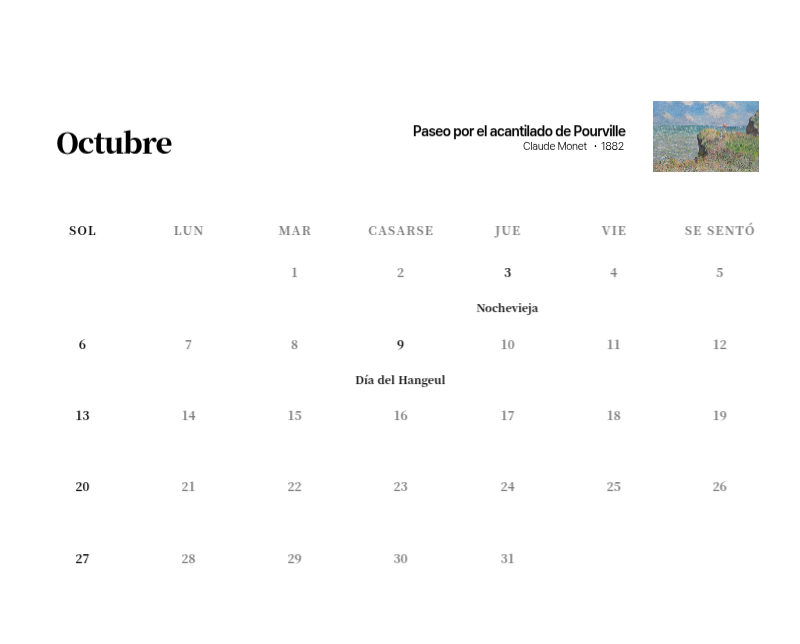 Una obra maestra sencilla y clásica en negro y gris