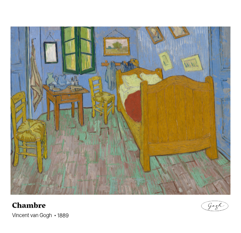 Un chef-d'œuvre simple et classique en noir et gris