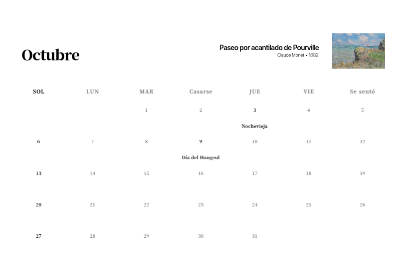 Una obra maestra sencilla y clásica en negro y gris