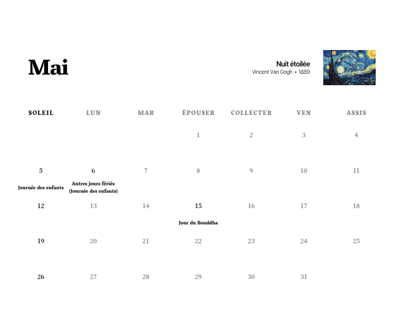 Un chef-d'œuvre simple et classique en noir et gris