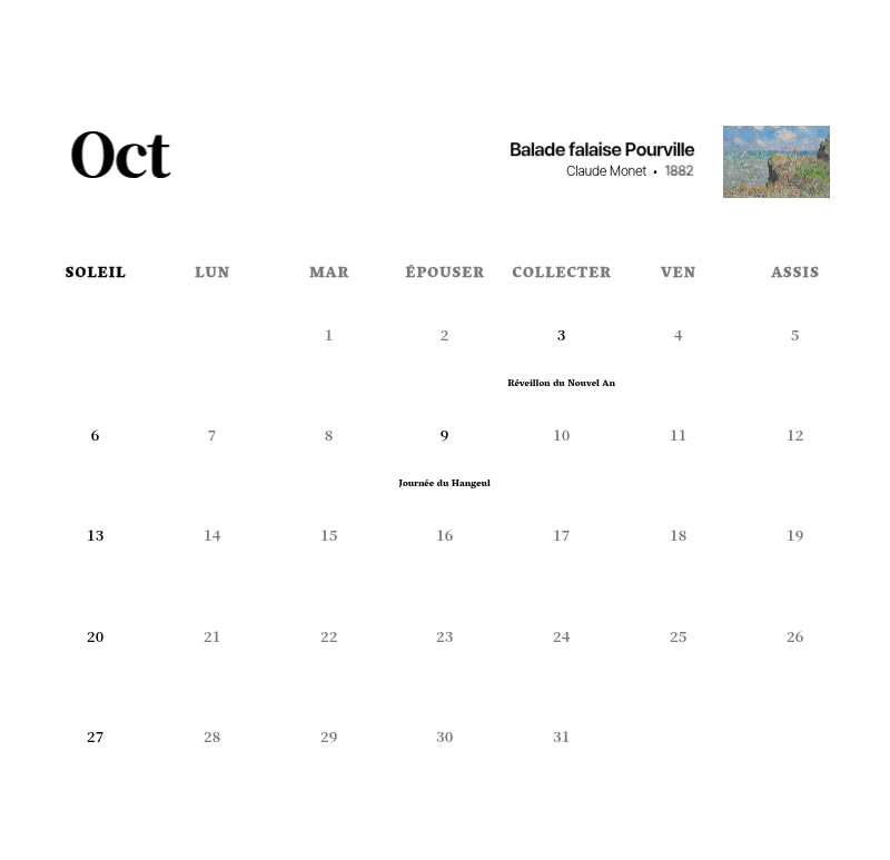 Un chef-d'œuvre simple et classique en noir et gris