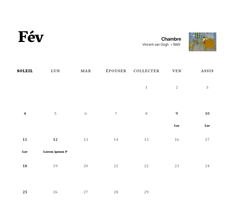 Un chef-d'œuvre simple et classique en noir et gris