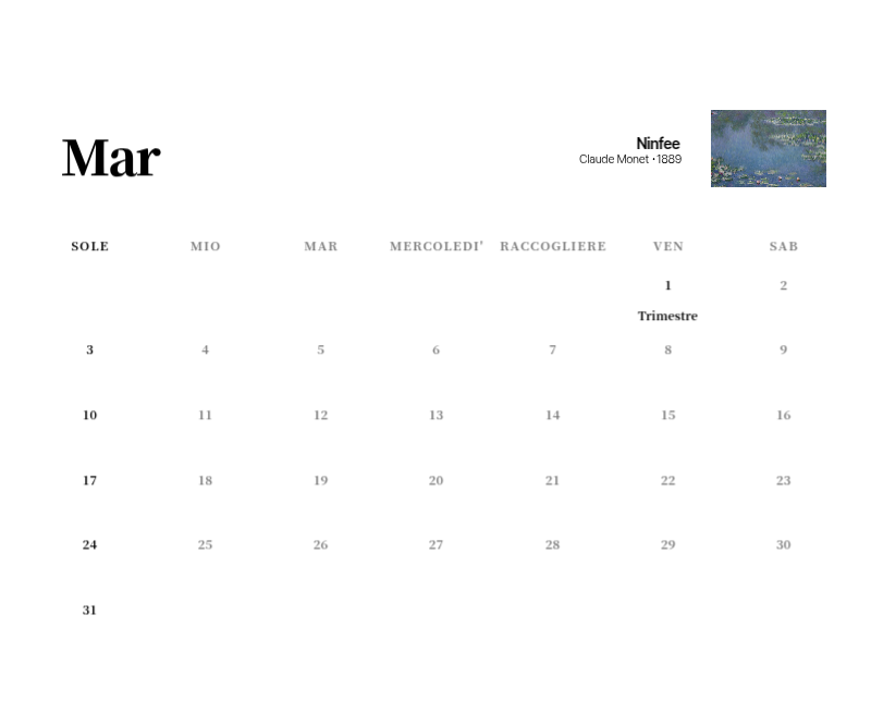 Un capolavoro semplice e classico in nero e grigio