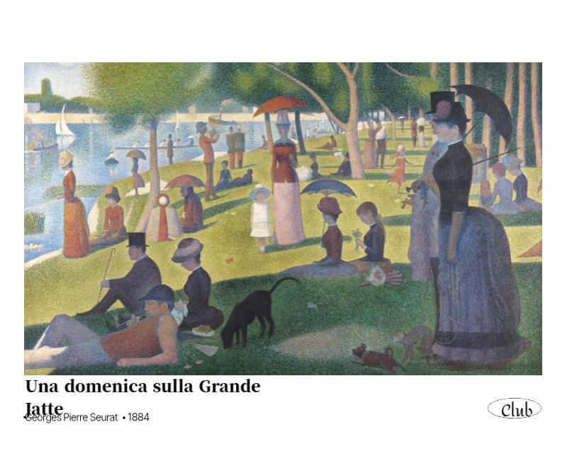 Un capolavoro semplice e classico in nero e grigio