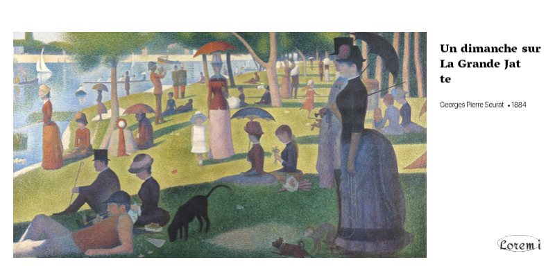 Un chef-d'œuvre simple et classique en noir et gris