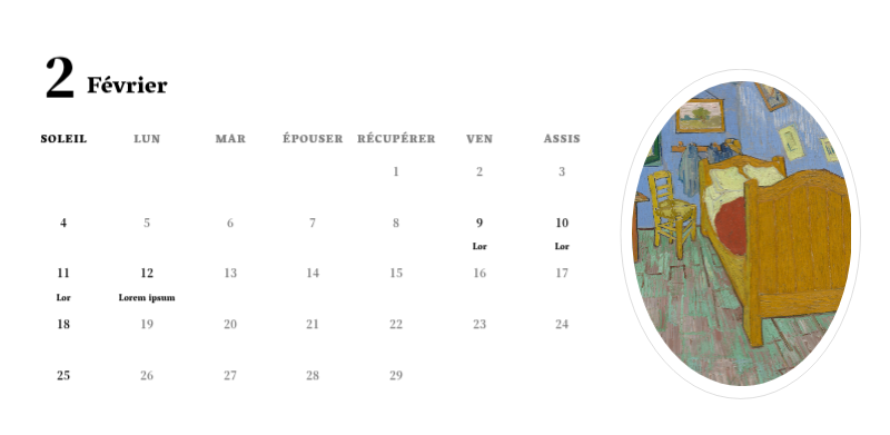 Un chef-d'œuvre simple et classique en noir et gris