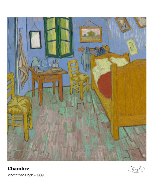 Un chef-d'œuvre simple et classique en noir et gris