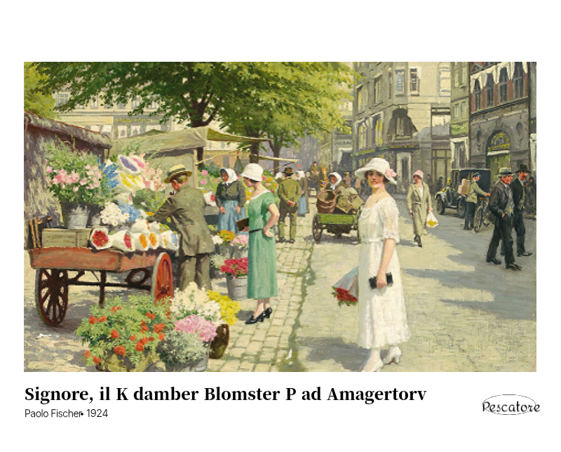 Un capolavoro semplice e classico in nero e grigio