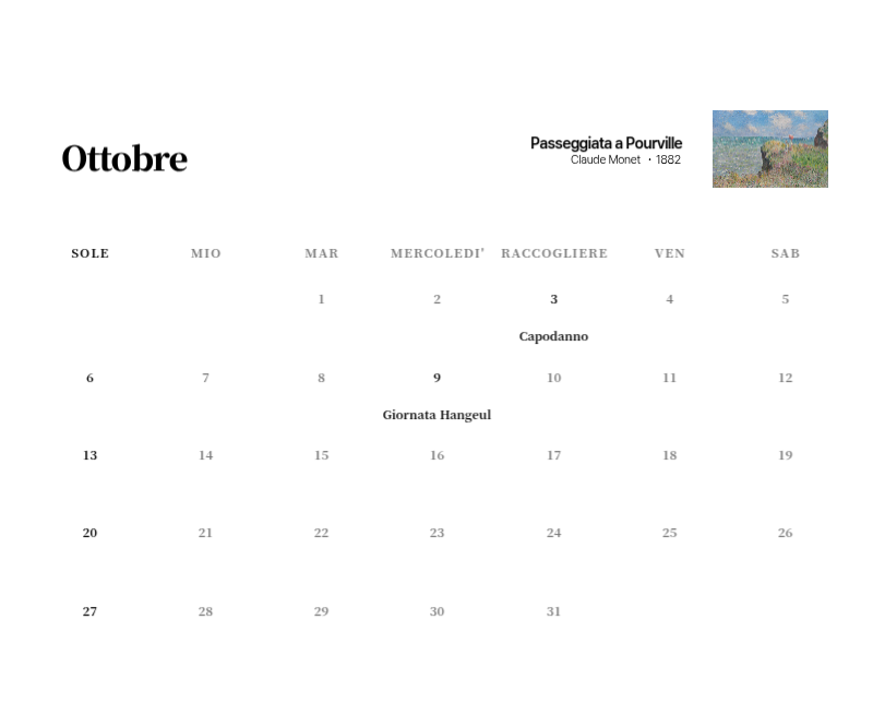 Un capolavoro semplice e classico in nero e grigio