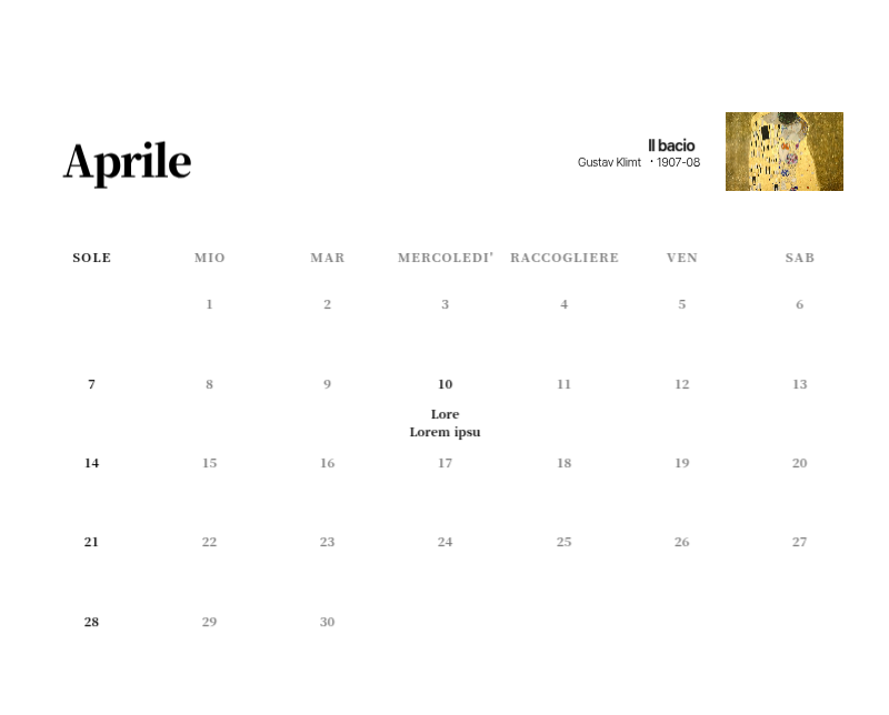 Un capolavoro semplice e classico in nero e grigio