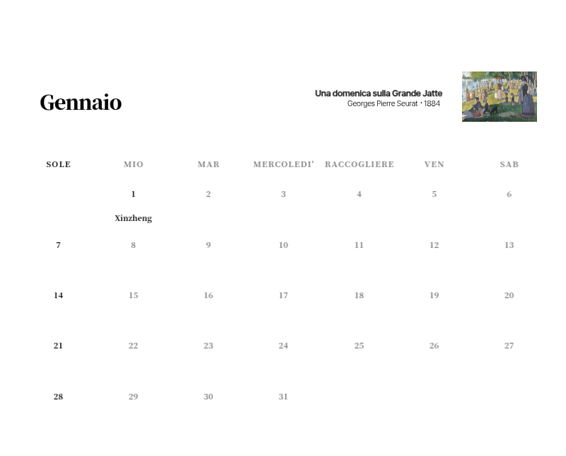 Un capolavoro semplice e classico in nero e grigio