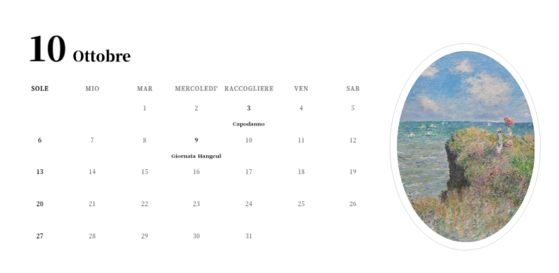 Un capolavoro semplice e classico in nero e grigio