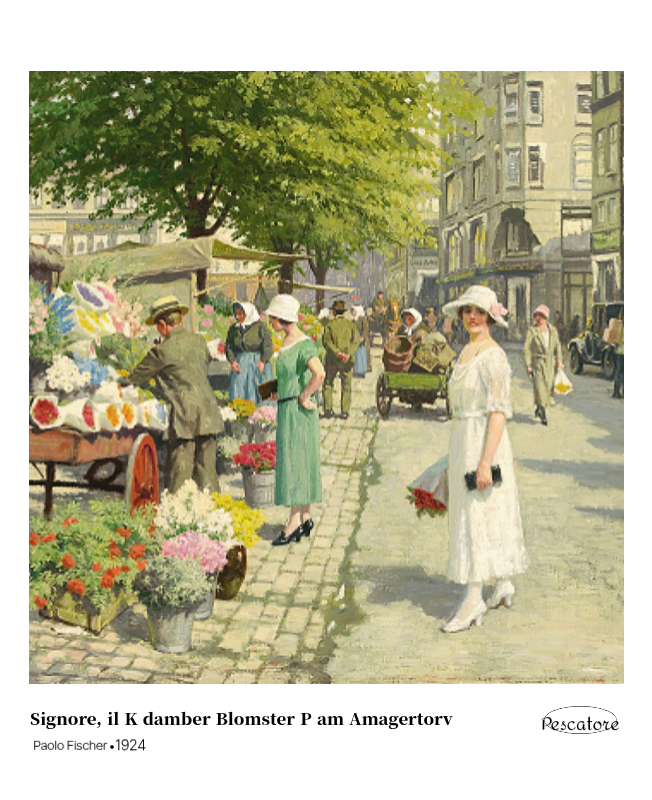 Un capolavoro semplice e classico in nero e grigio