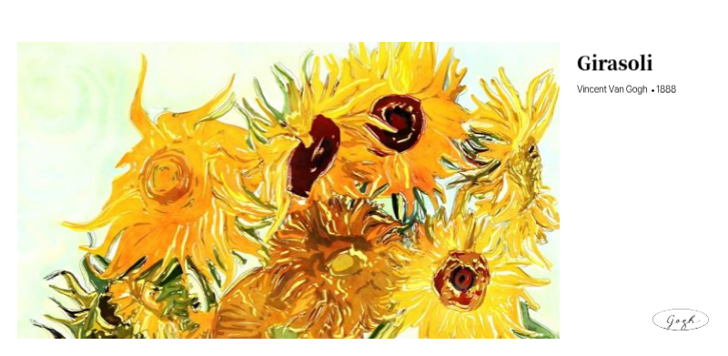 Un capolavoro semplice e classico in nero e grigio