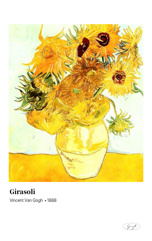 Un capolavoro semplice e classico in nero e grigio