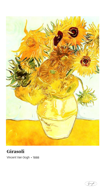 Un capolavoro semplice e classico in nero e grigio