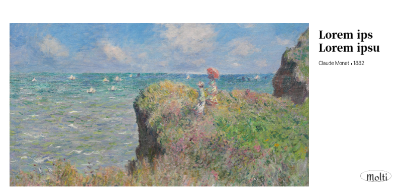 Un capolavoro semplice e classico in nero e grigio