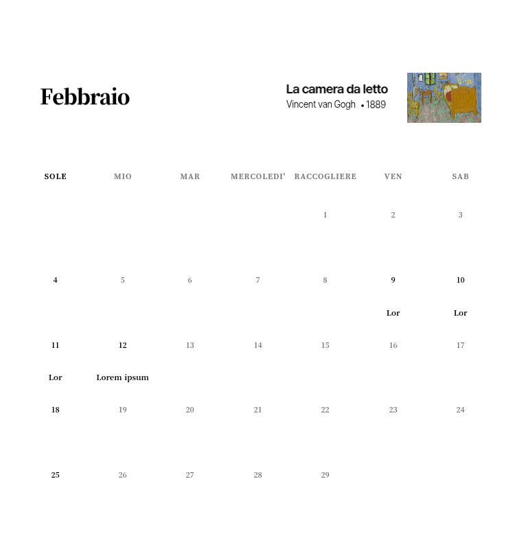 Un capolavoro semplice e classico in nero e grigio