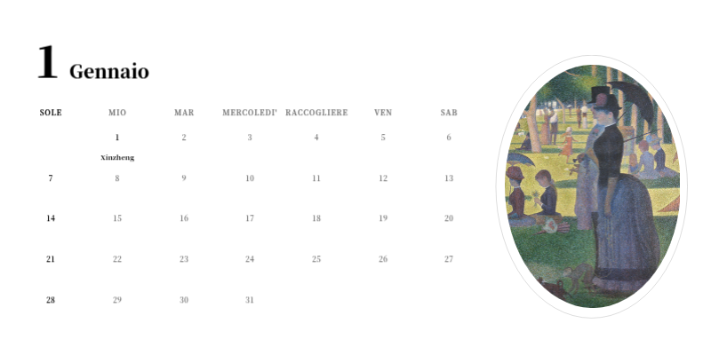 Un capolavoro semplice e classico in nero e grigio