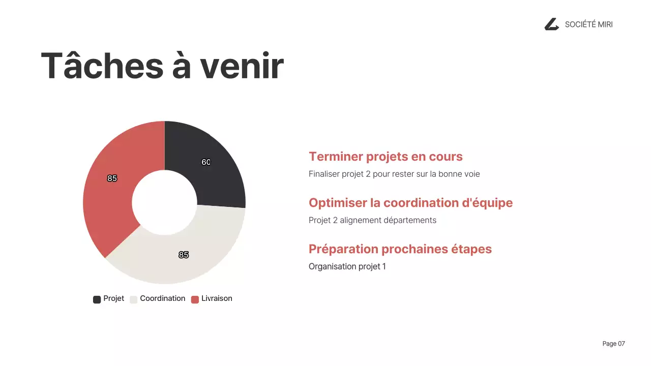 rapport d'activité moderne noir