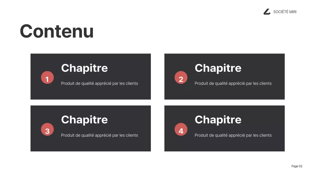 rapport d'activité moderne noir