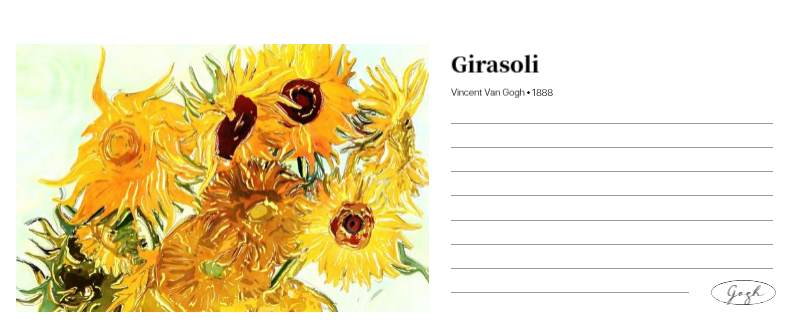 Un capolavoro semplice e classico in nero e grigio