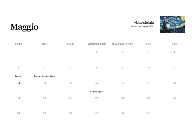 Un capolavoro semplice e classico in nero e grigio