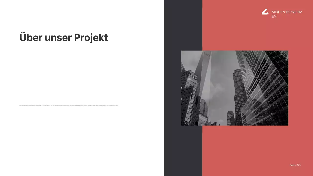 black modern business report