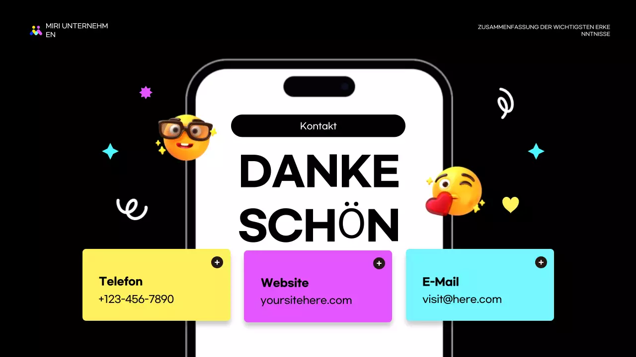 black modern marketing report