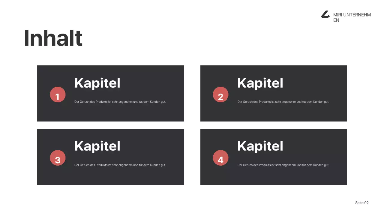 black modern business report