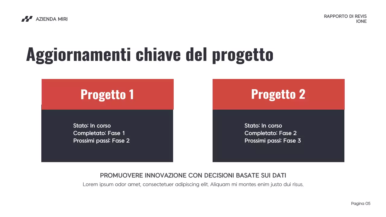 rosso relazione d'affari moderna