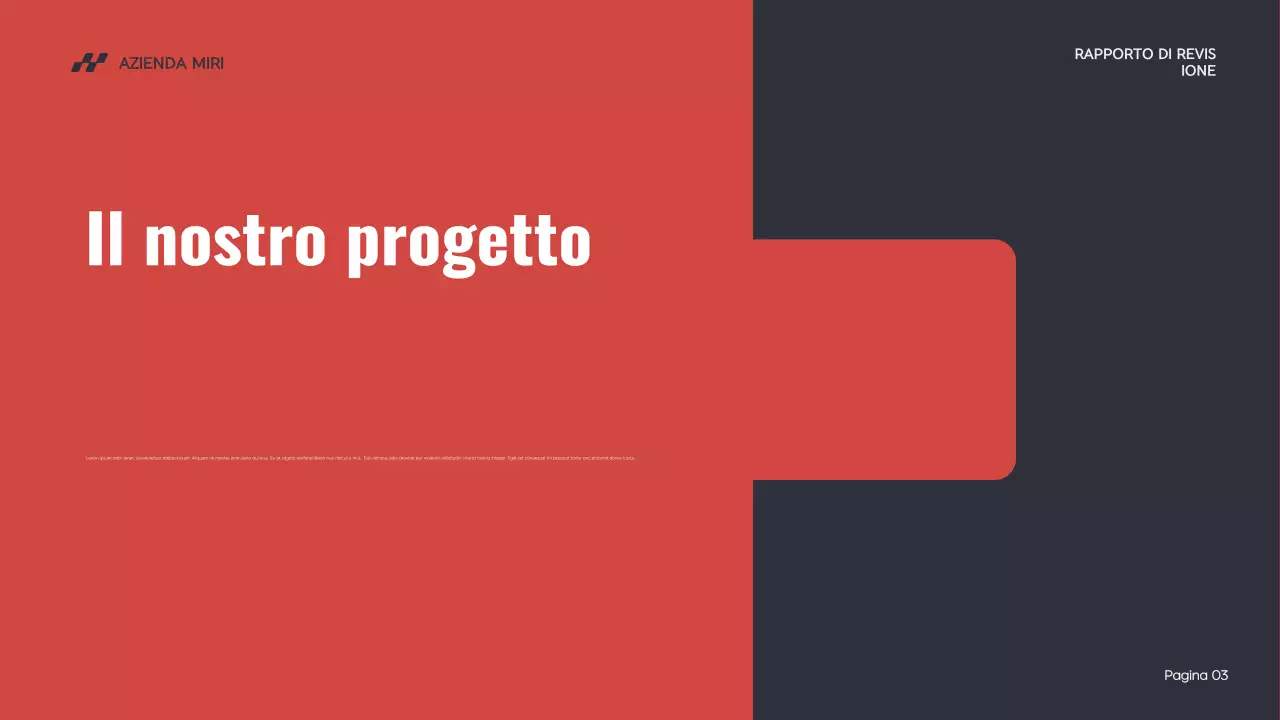 rosso relazione d'affari moderna