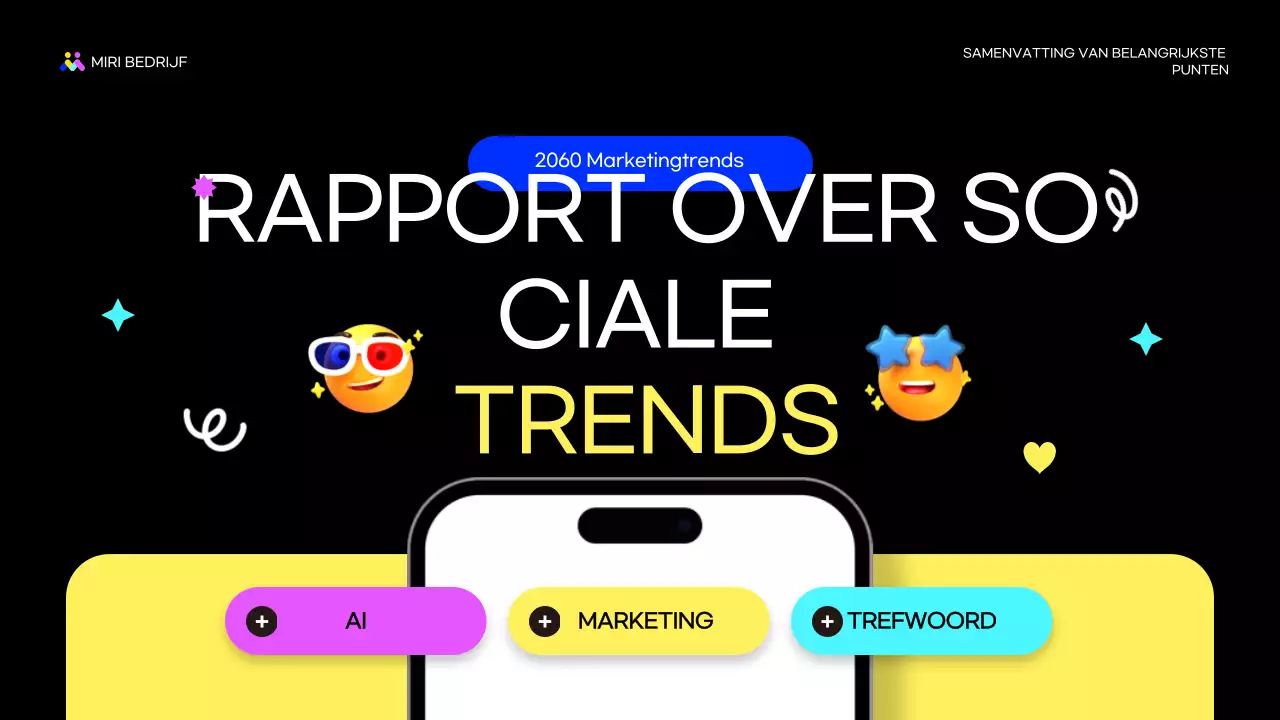 zwart modern marketingrapport