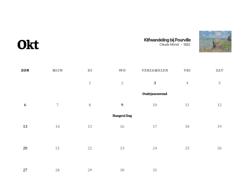 Een eenvoudig, klassiek meesterwerk in zwart en grijs