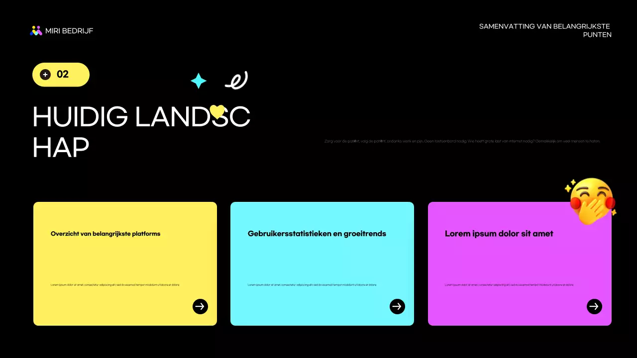 zwart modern marketingrapport