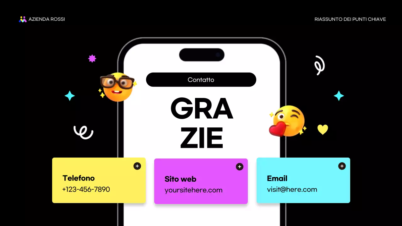 relazione sul marketing moderno nero