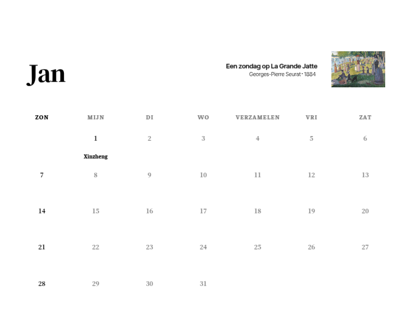 Een eenvoudig, klassiek meesterwerk in zwart en grijs